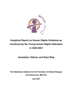 Analytical Report on the Violations of Social and Cultural Rights as monitored by the Young Human Rights Defenders in 2020 and 2021