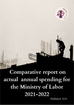 Annual Comparative Report of Actual Spending of the Ministry of Labour (MoL) for 2021/2022