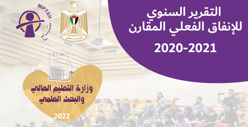 The Comparative Actual Spending Report on the Ministry of Higher Education and Scientific Research -2020/2021